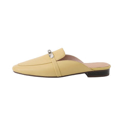 Erin Brown Flat Mules