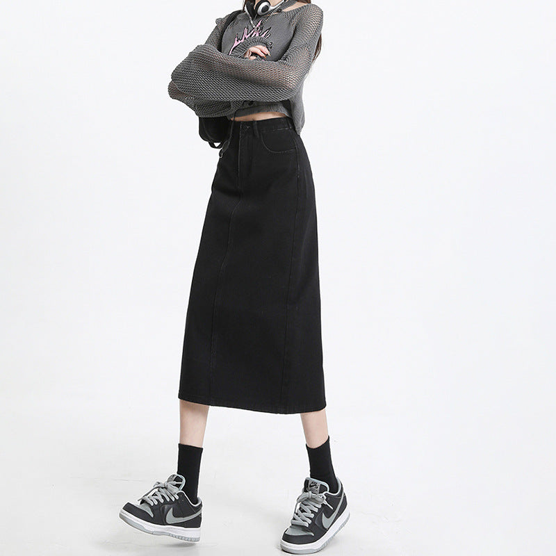 Alco Geneve Maxi Denim Skirt