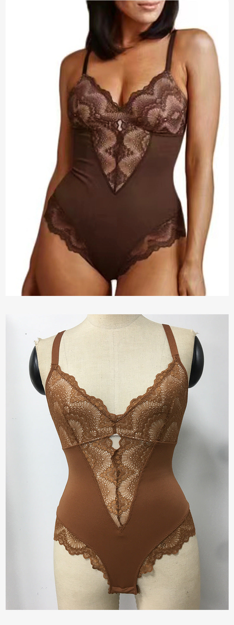 Women Black off Shoulder Lace Bodysuit