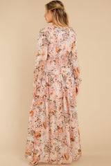 Prosperous Floral Chiffon Boho Maxi Dress - FINAL SALE Ins Street