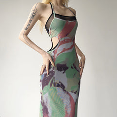 Criamisa Negative Maxikleid 