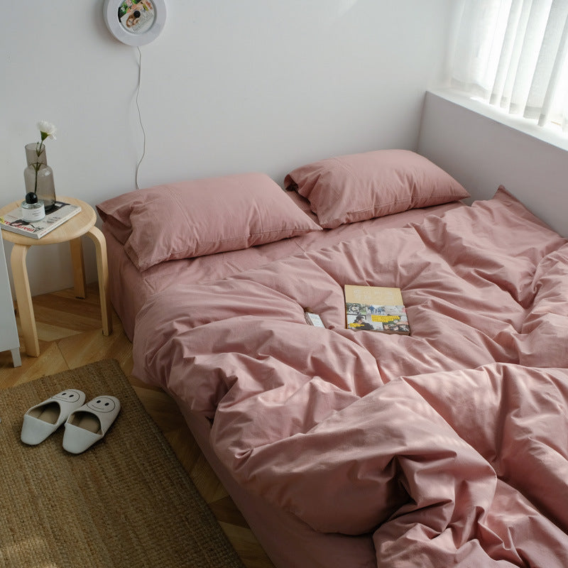 Earth Tone Bedding Set - Gray