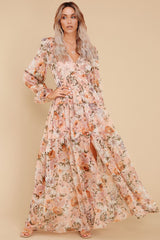 Prosperous Floral Chiffon Boho Maxi Dress - FINAL SALE Ins Street