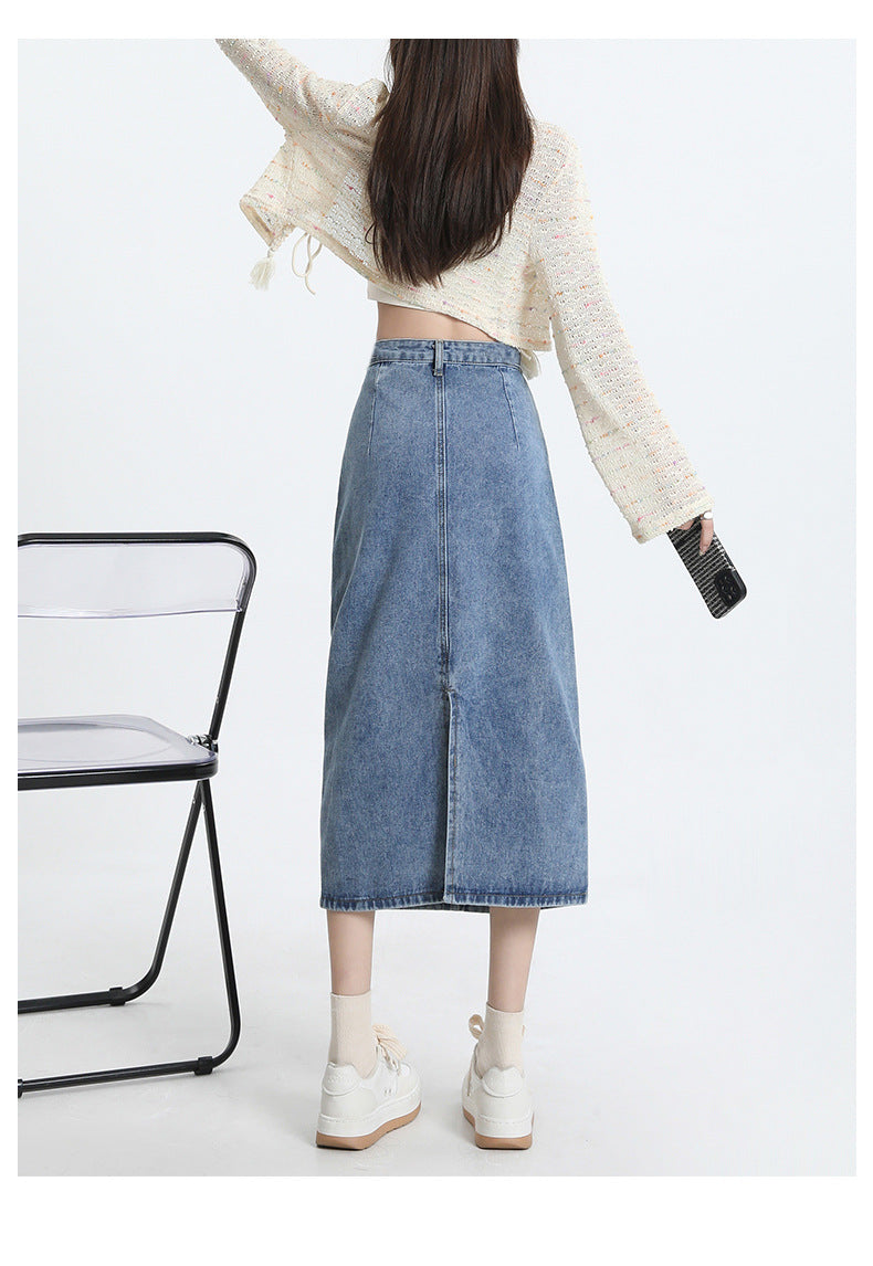 Alco Geneve Maxi Denim Skirt