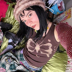 Island Grounds Butterfly Tank Top