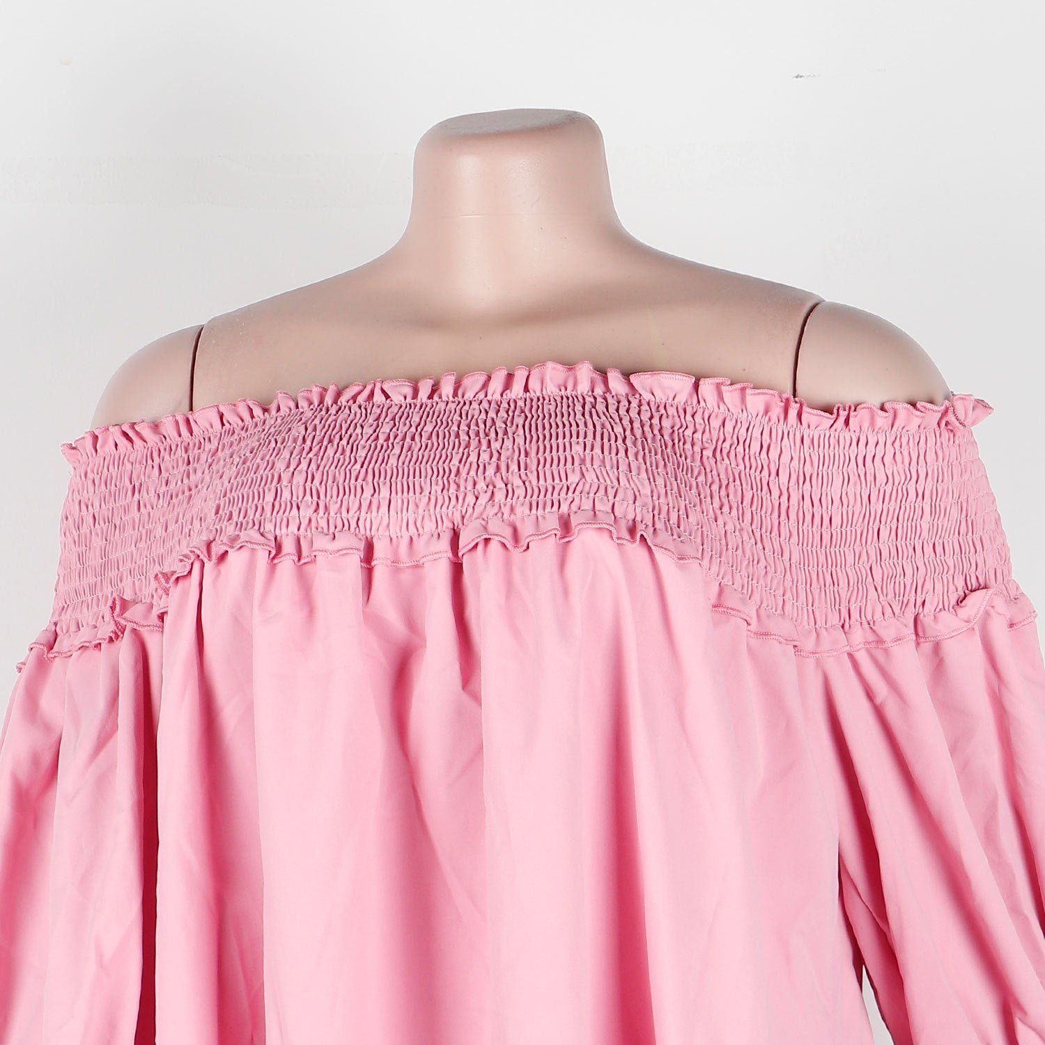 Flounce Off the Shoulder Dress