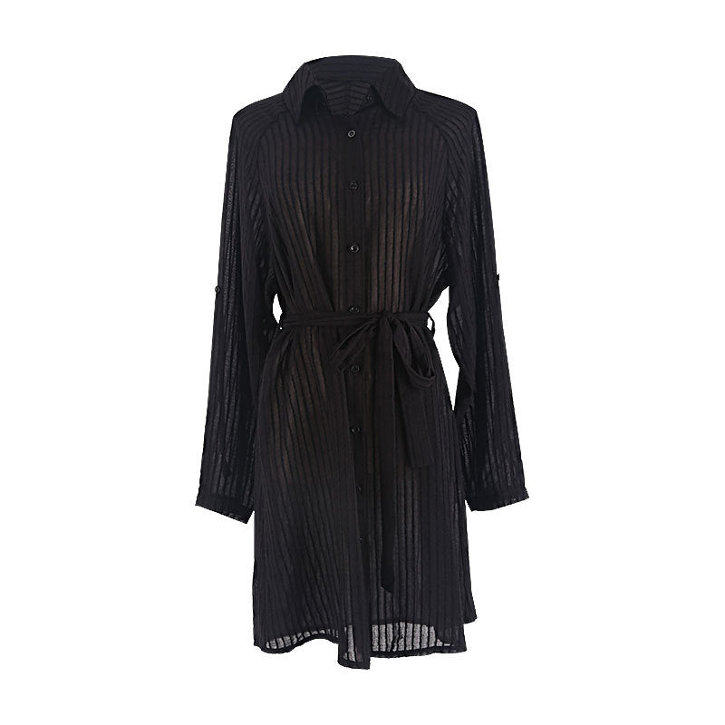 Clifford Pocketed Striped Button Down Shirt