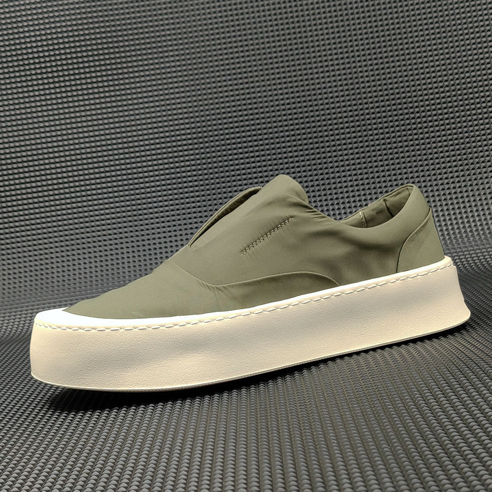 Men Minimalist Breathable Canvas Flat Slip-on Casual Shoes Newgew Shoes