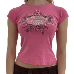 Love And Peace Grunge T-Shirt