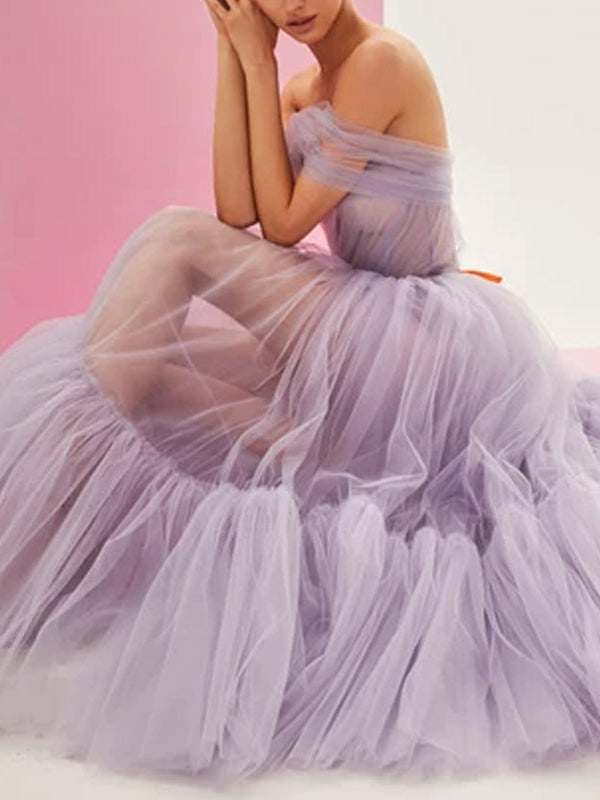 Slim sleeveless evening dress