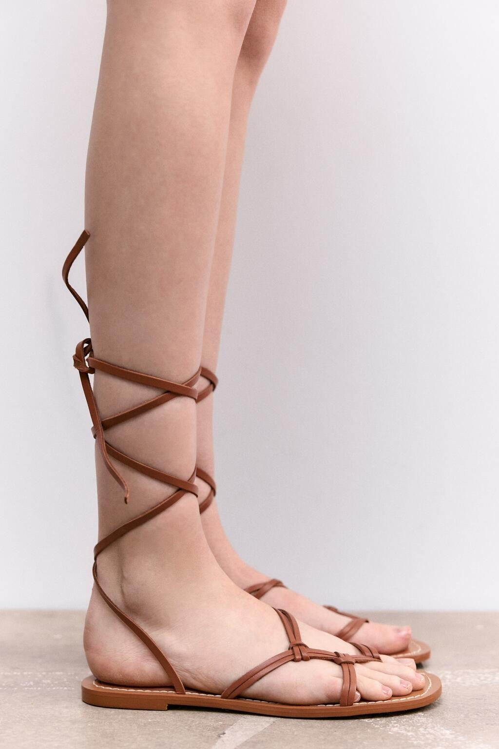 Comfy Flip-Toed Flat Summer Strapped Sandals