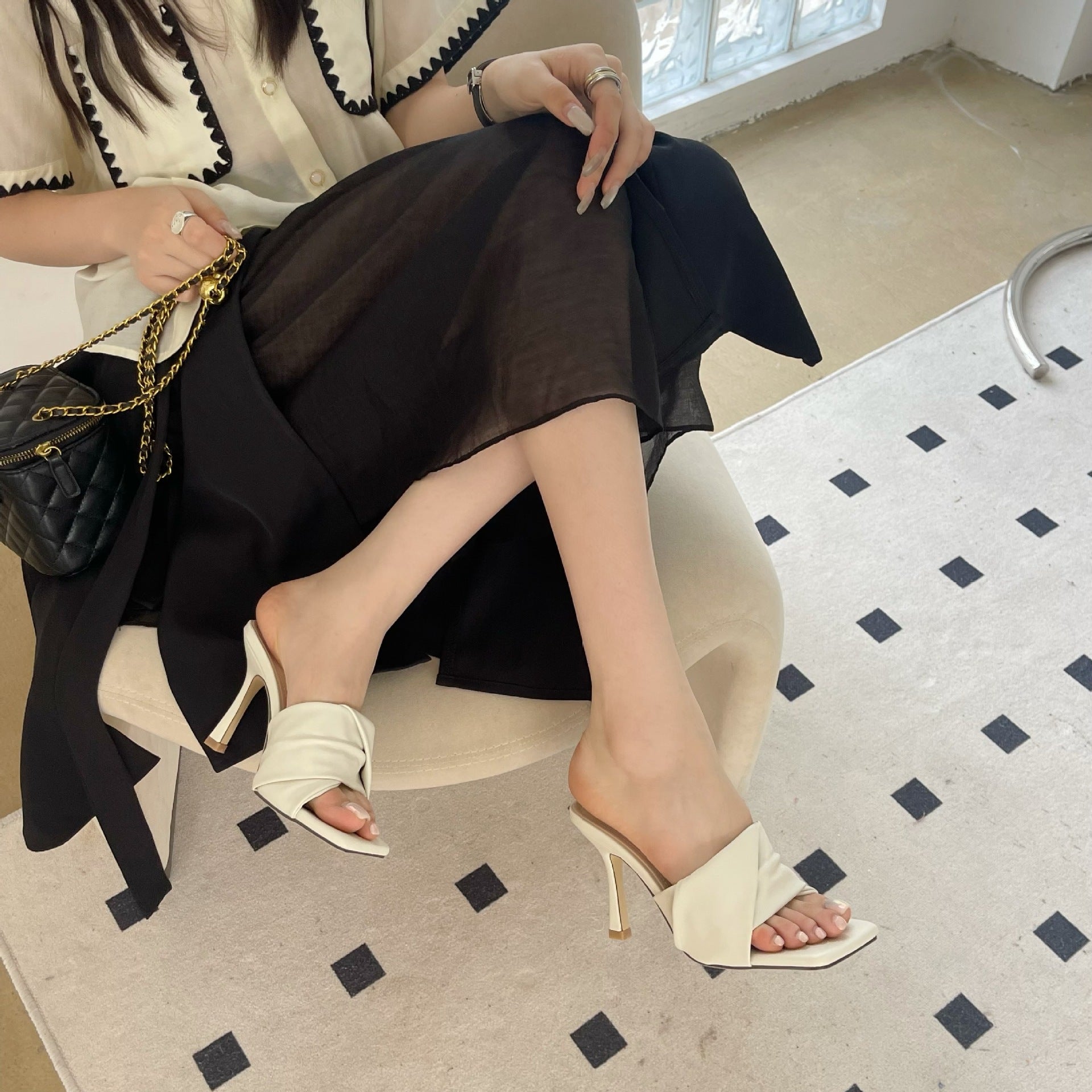 Casual Open Toe Heel Sandals