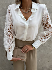 Ulli Cotton Eyelet Wrap Crop Top