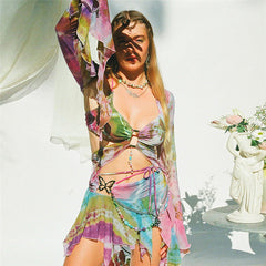 Acid Flatlands Kleid 