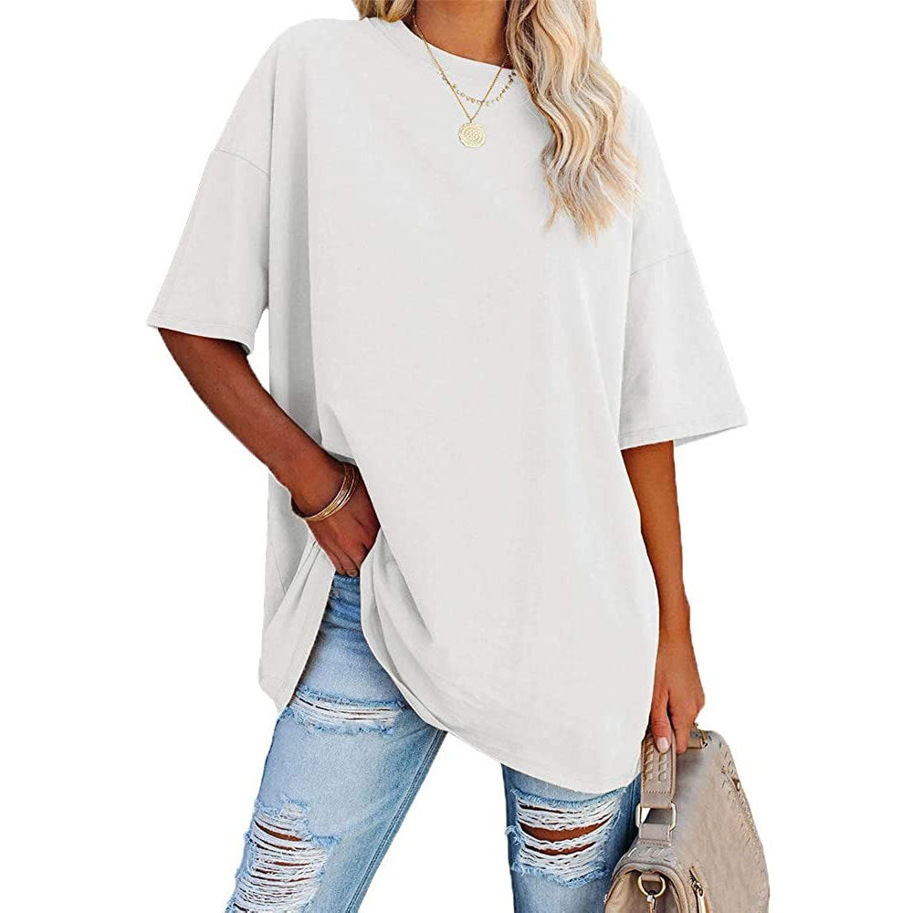 His Cotton Oversized Tee - Tan Ins Street