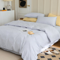 Checkered Bedding Set - Pink