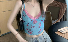 Roseythread Cami Floral Top