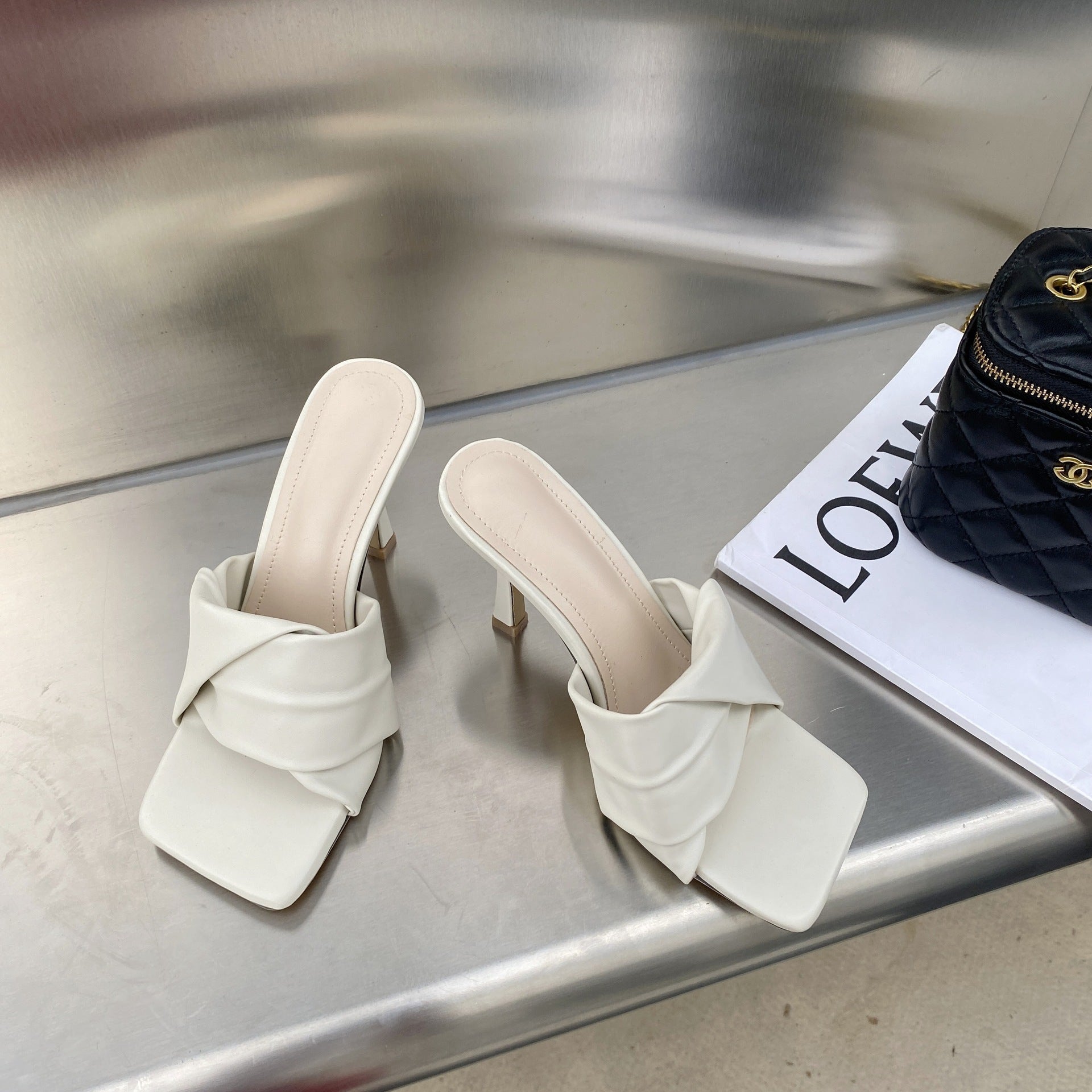 Casual Open Toe Heel Sandals