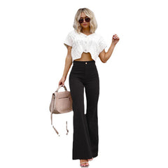 Zenana Clementine Full Size High-Rise Bootcut Jeans in Dark Olive