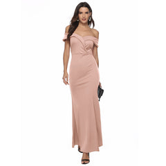 Vanessa – Formelles Chiffon-Gitterkleid