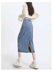 Alco Geneve Maxi Denim Skirt