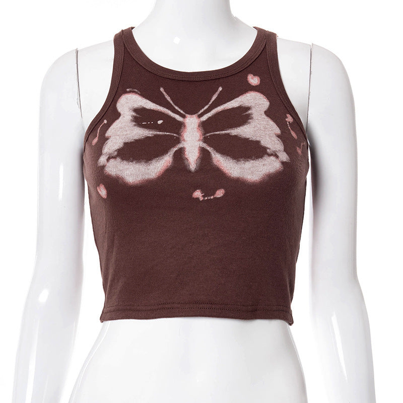 Island Grounds Butterfly Tank Top