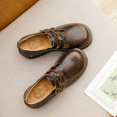 Japanische Retro Mary Janes Schuhe