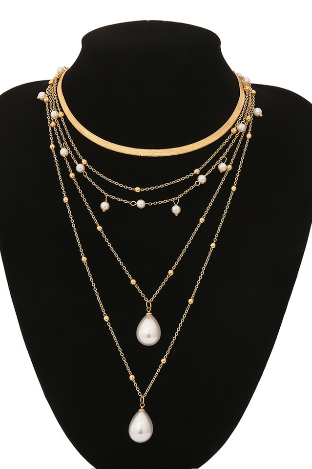 Quasten-Choker-Halskette