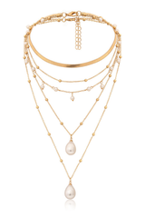 Quasten-Choker-Halskette