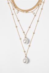 Quasten-Choker-Halskette