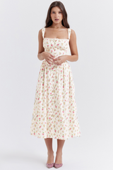 Tatiana Rose Print Midi Sundress Newgew
