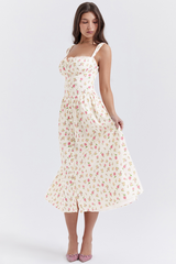 Tatiana Rose Print Midi Sundress Newgew