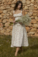 Tatiana Rose Print Midi Sundress Newgew