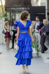 Eleni Stufen-Maxirock-Set