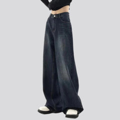 Street Damen High-Waist-Jeans