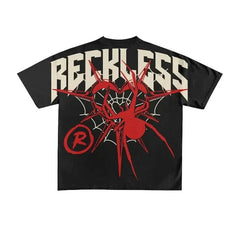 Oversized Y2K Goth American Graphic Tees