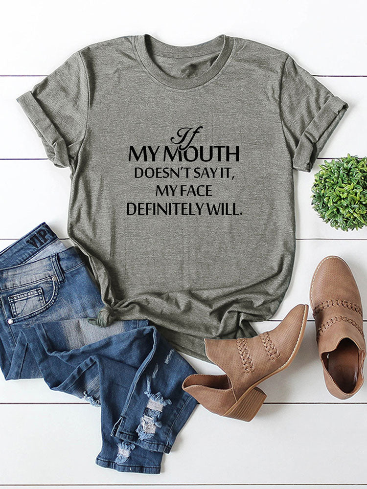 Mein Mund sagt es nicht T-Shirt