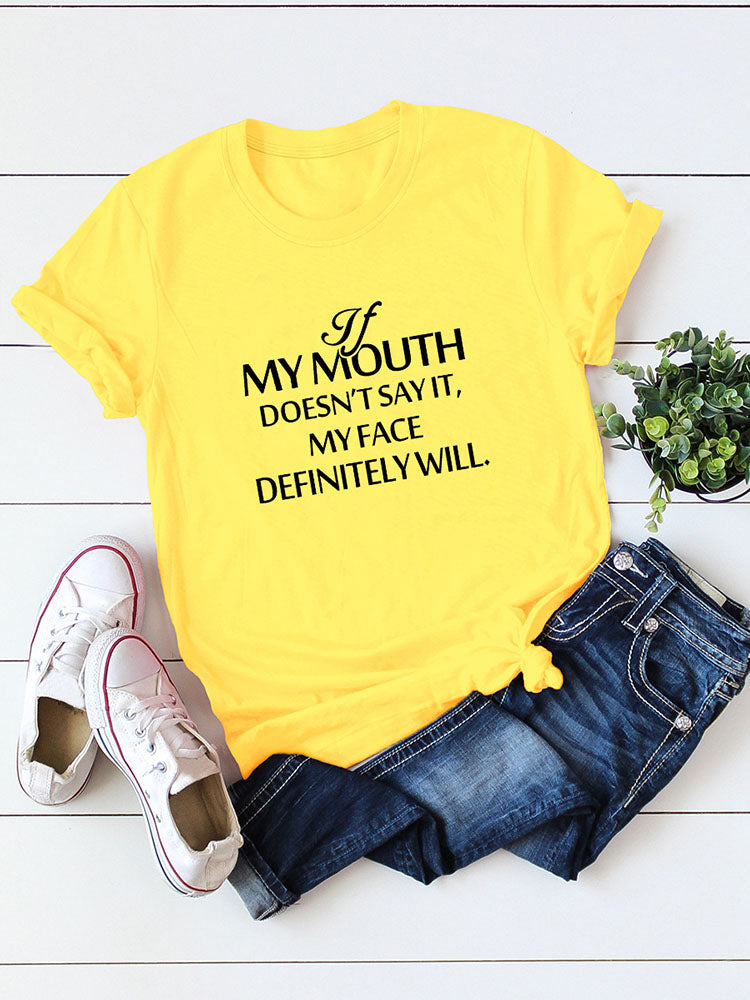 Mein Mund sagt es nicht T-Shirt