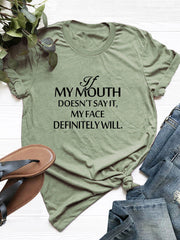 Mein Mund sagt es nicht T-Shirt