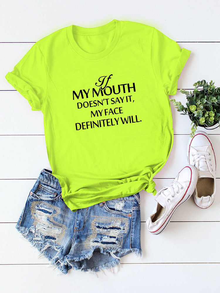 Mein Mund sagt es nicht T-Shirt