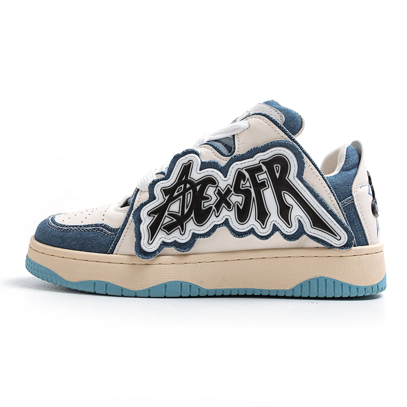 Sie und Ihn Y2K Street Skateboard Schuhe Bequeme Sneakers Paar Studenten Schuhe