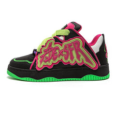 Sie und Ihn Y2K Street Skateboard Schuhe Bequeme Sneakers Paar Studenten Schuhe