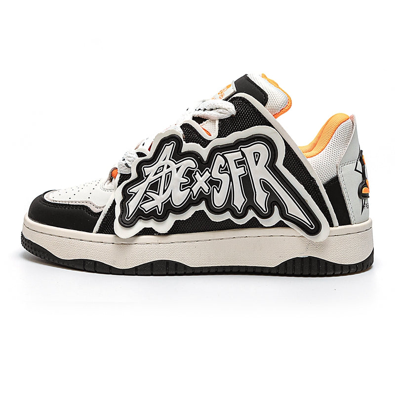 Sie und Ihn Y2K Street Skateboard Schuhe Bequeme Sneakers Paar Studenten Schuhe