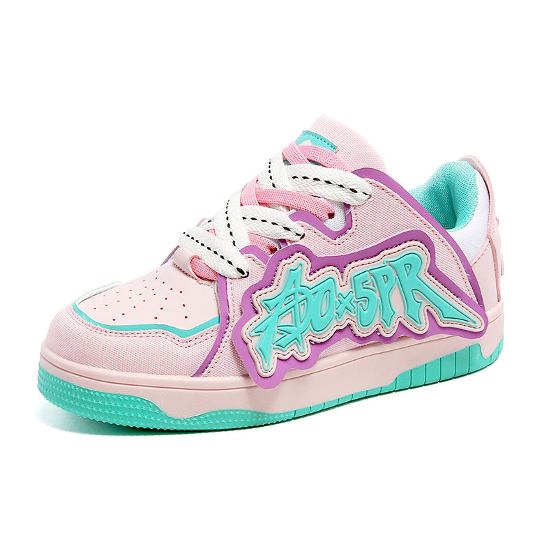 Sie und Ihn Y2K Street Skateboard Schuhe Bequeme Sneakers Paar Studenten Schuhe