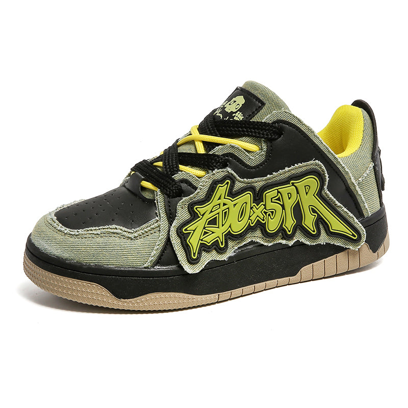Sie und Ihn Y2K Street Skateboard Schuhe Bequeme Sneakers Paar Studenten Schuhe