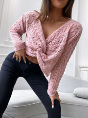 Sexy Jacquard-Pullover