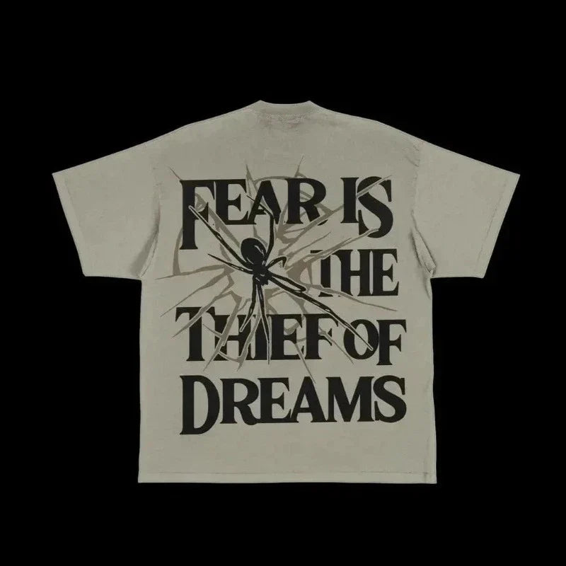 Oversized Y2K Goth American Graphic Tees