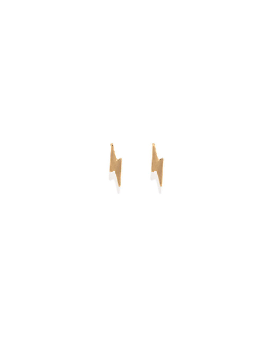 Lichtgeschwindigkeits-Ohrstecker - Gold