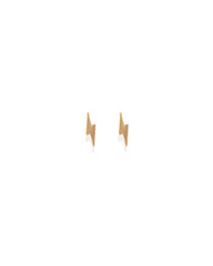 Lichtgeschwindigkeits-Ohrstecker - Gold