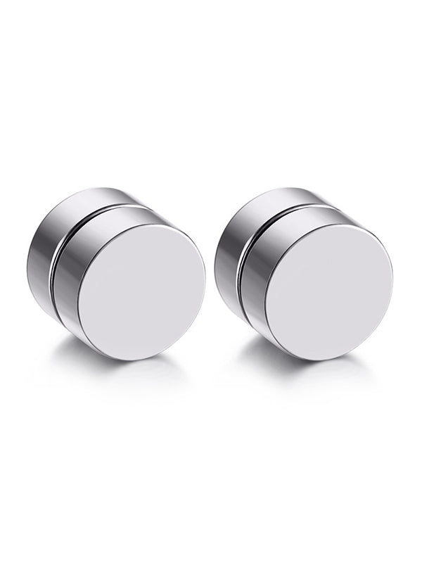 Schlichter magnetischer Ohrstecker für Herren